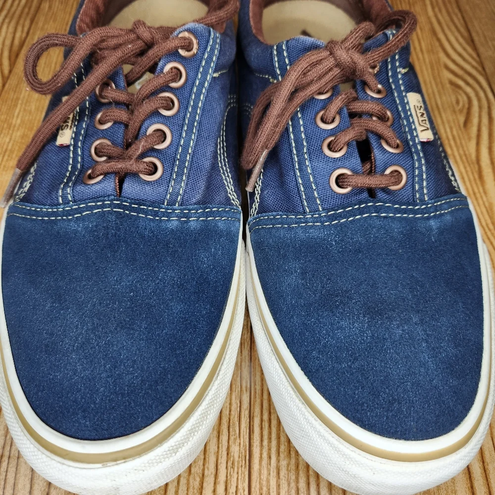 Vans‎ Men's Pro Ultra Cush Blue Skateboard Shoe Sneaker Size 9 - Picture 4 of 11
